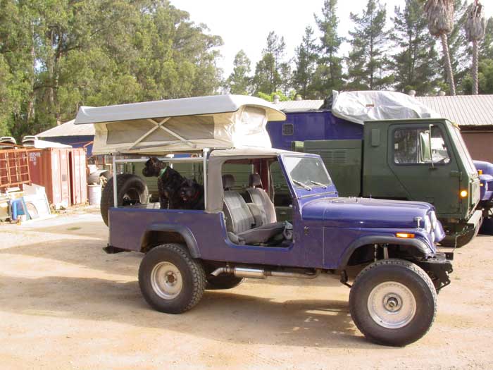 Homemade camper jeep #2